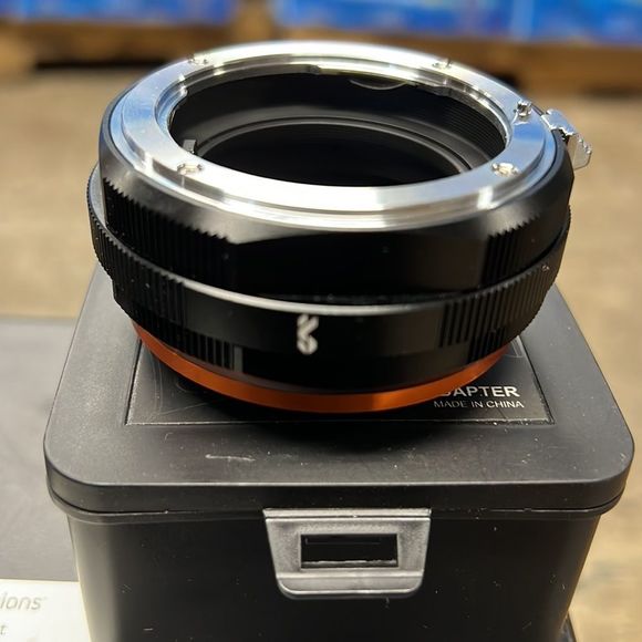 K&F Concept Lens Mount Adapter, G Mount F/AI/G Lens to E-Mount/NEX Camera Body. - Picture 2 of 5